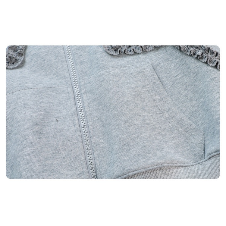 親子-連帽五角星花邊外套S602103-細節圖10