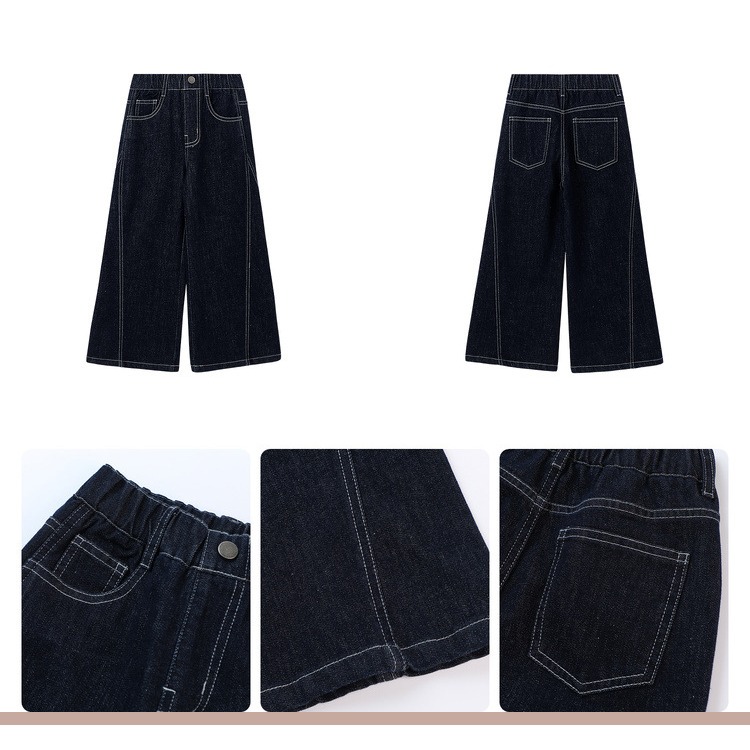 親子-直筒版型復古牛仔褲S602104-細節圖8