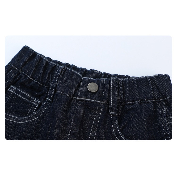 親子-直筒版型復古牛仔褲S602104-細節圖9