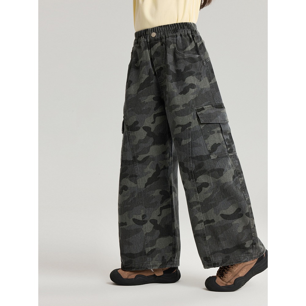 親子-迷彩工裝褲S602105-細節圖2