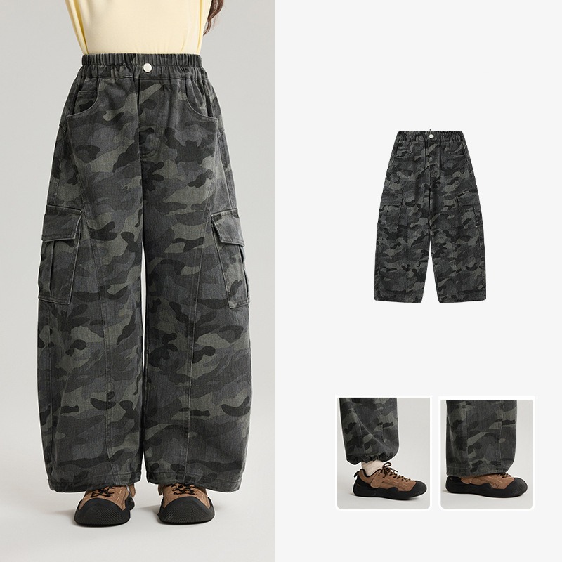 親子-迷彩工裝褲S602105-細節圖5