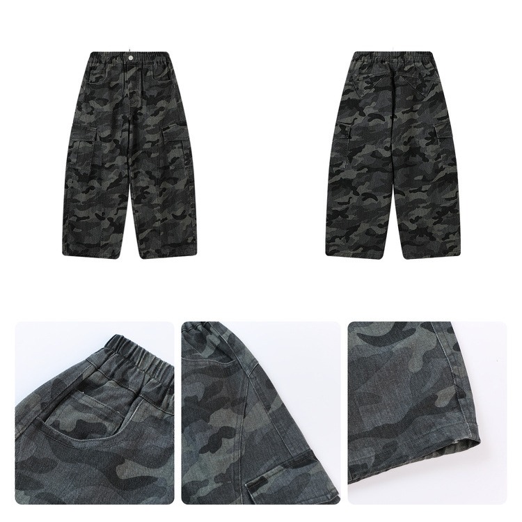 親子-迷彩工裝褲S602105-細節圖7