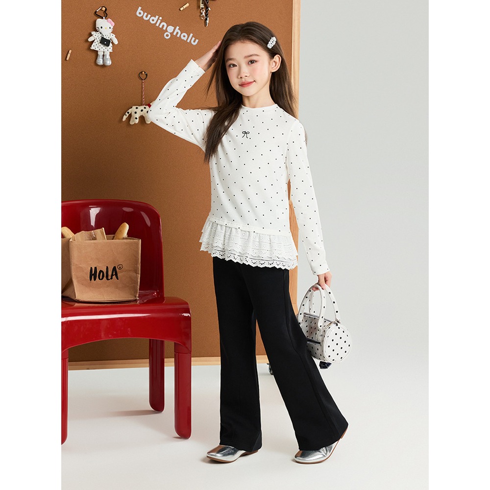 親子-雙層花邊上衣S602110-細節圖4