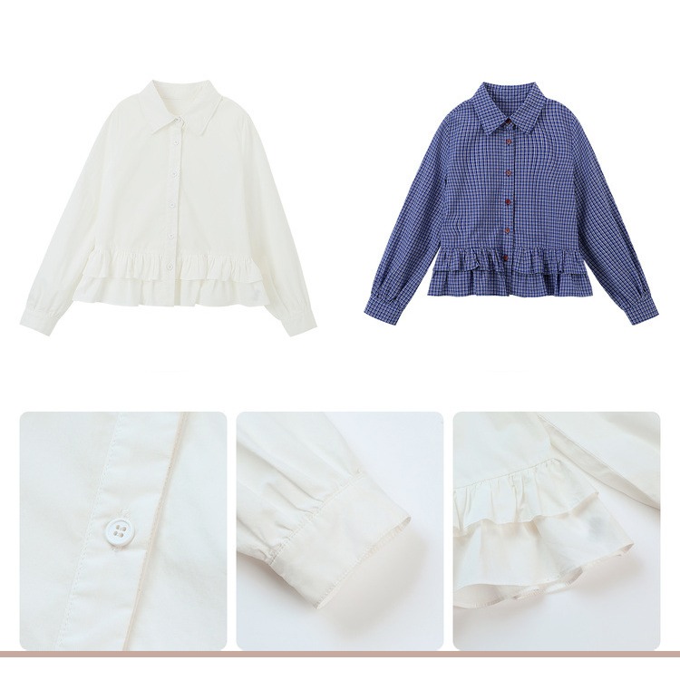 親子-荷葉花邊襯衫S602114-細節圖8