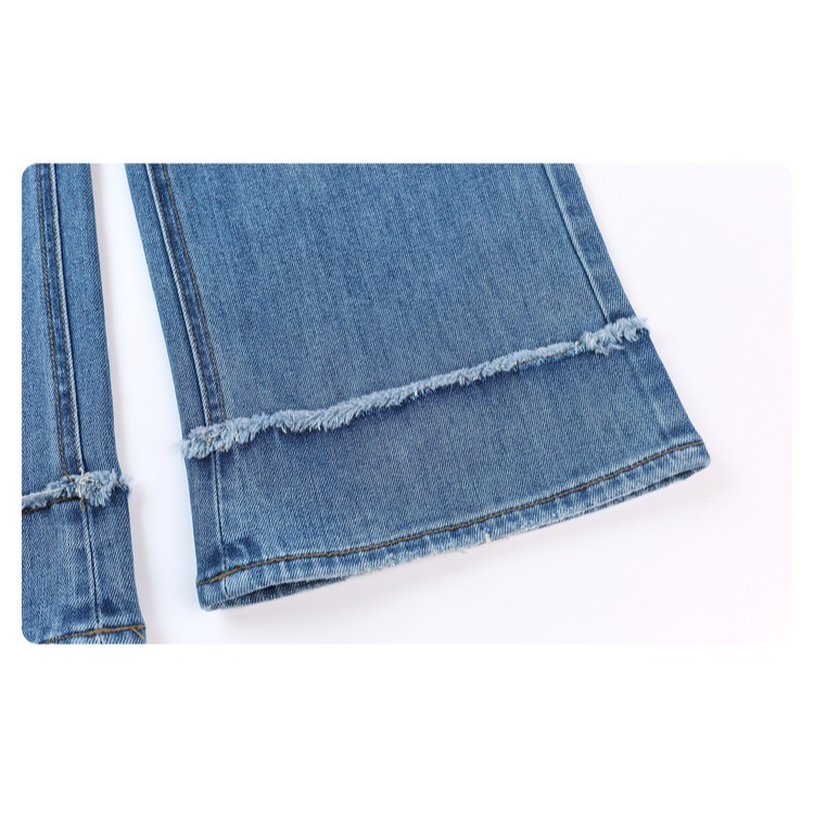 親子-設計感毛邊牛仔褲S602119-細節圖11