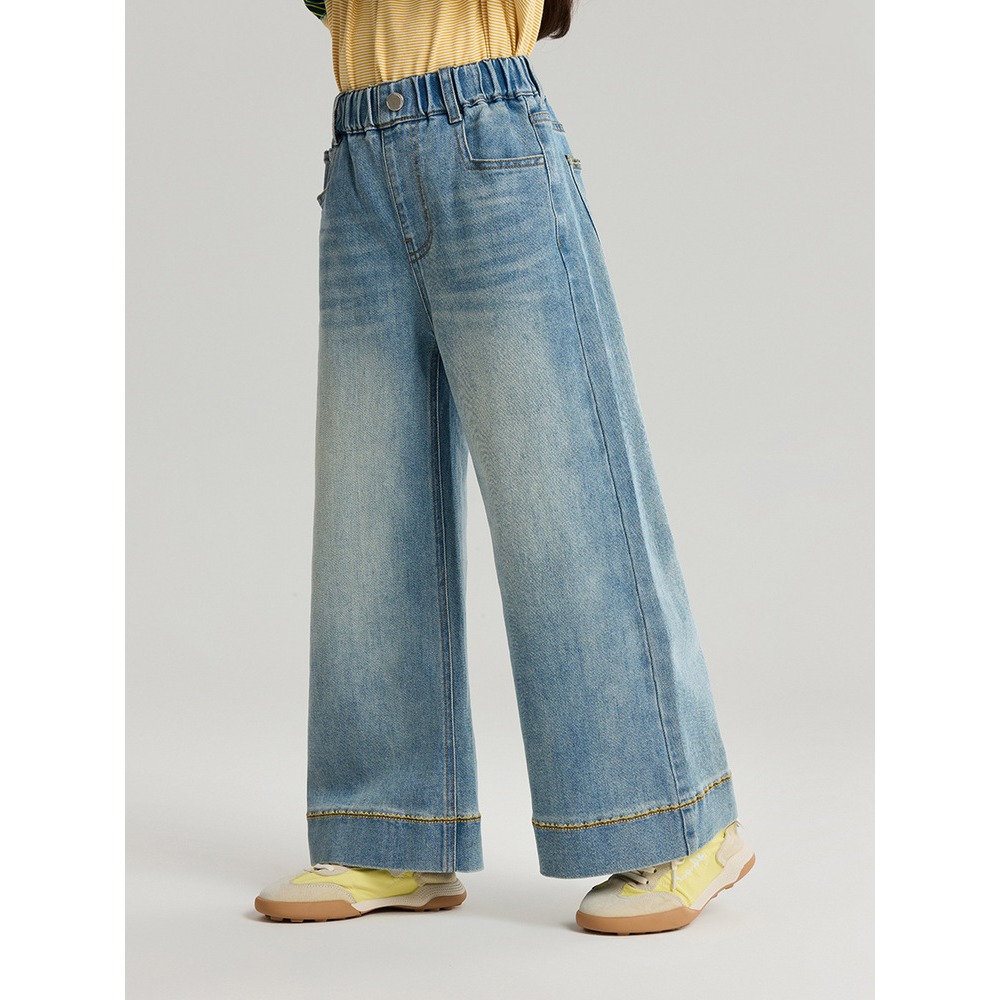 親子-直筒牛仔褲S602120-細節圖3