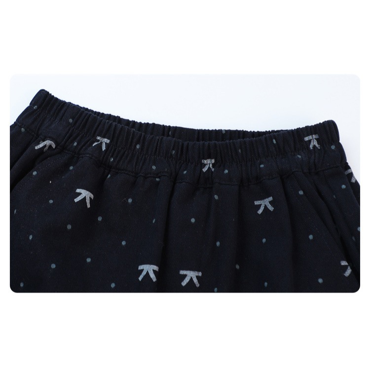 親子-甜酷蝴蝶結工裝褲S602124-細節圖8