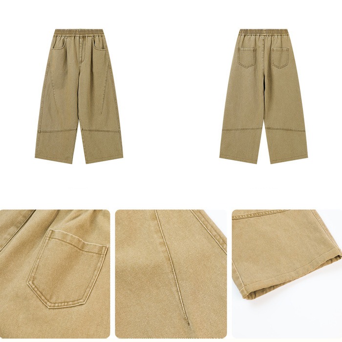 親子-休閒工裝長褲S602125-細節圖8