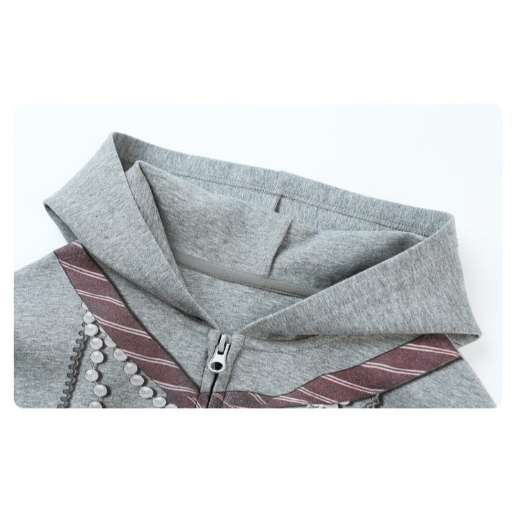 親子-時尚感短款連帽外套S602203-細節圖8