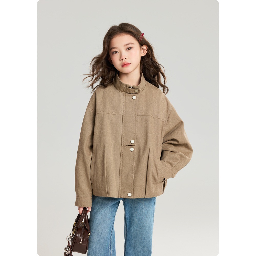 親子-短立領夾克上衣S602208-細節圖6