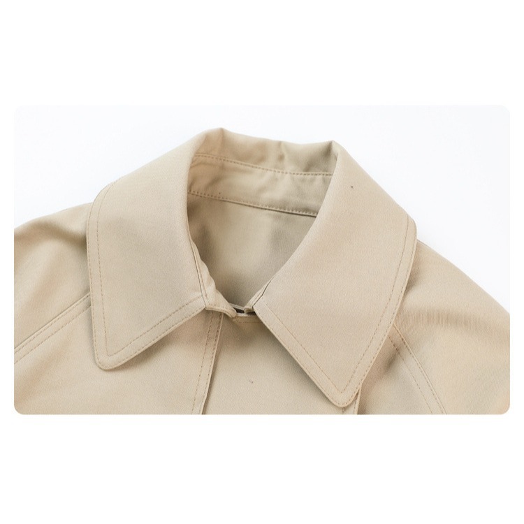 親子-卡其風衣外套S602210-細節圖8