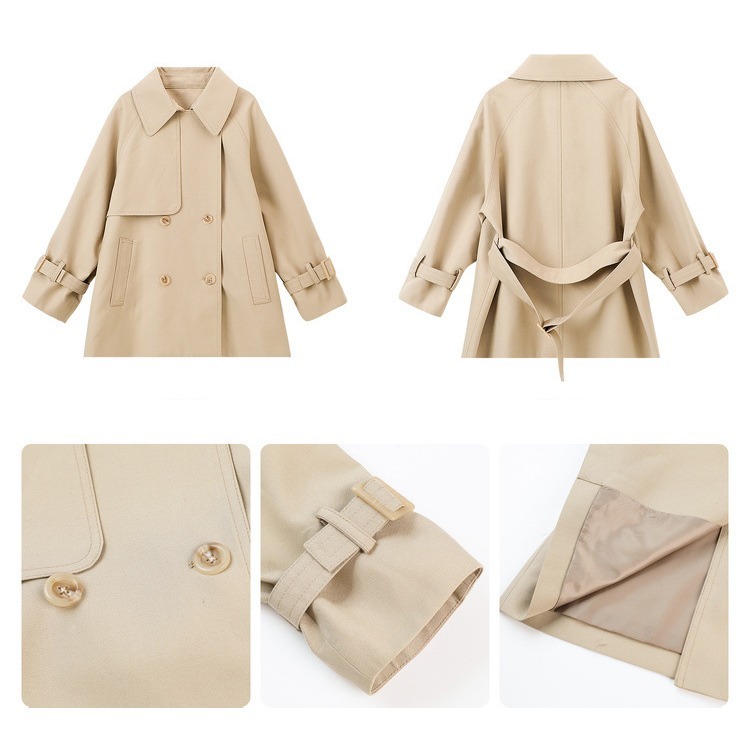 親子-卡其風衣外套S602210-細節圖11