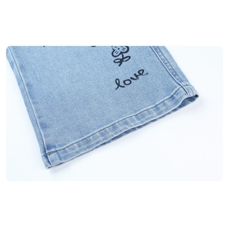 親子-設計感塗鴉牛仔褲S602212-細節圖11