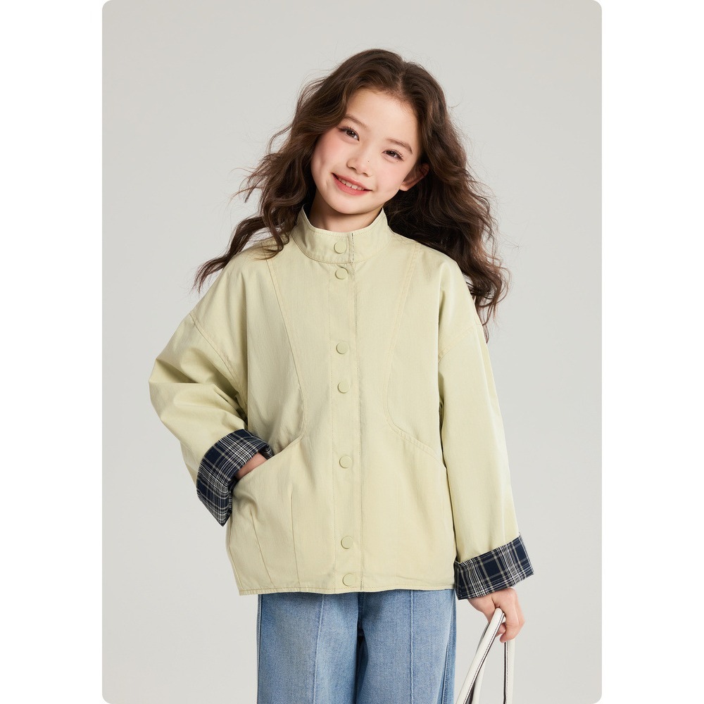 親子-雙面穿立領開衫S602216-細節圖6