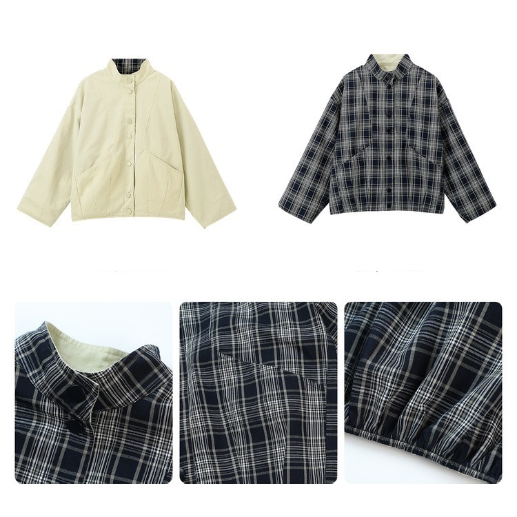 親子-雙面穿立領開衫S602216-細節圖11