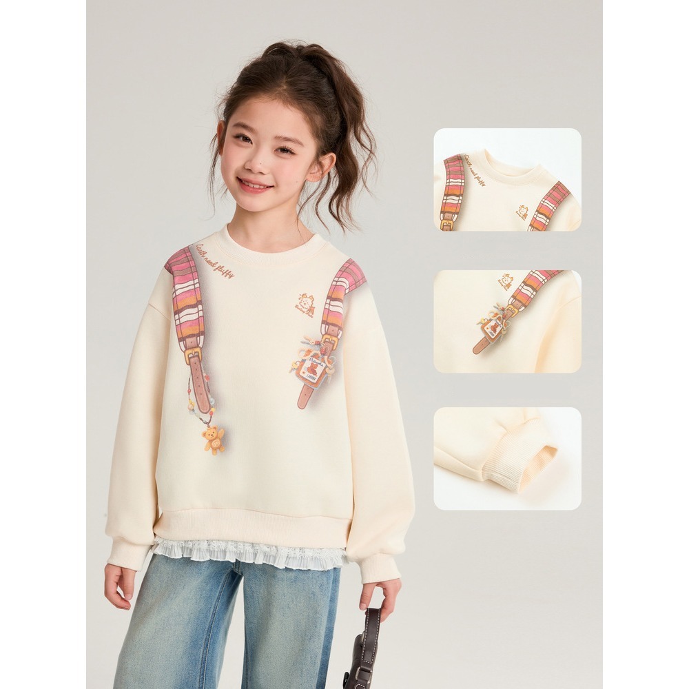 親子-小熊背包印花上衣S602218-細節圖3