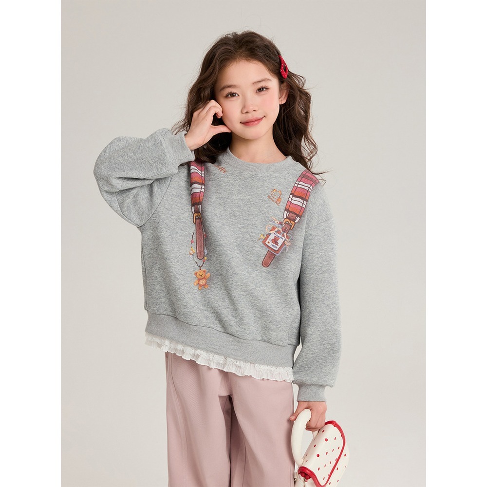 親子-小熊背包印花上衣S602218-細節圖4