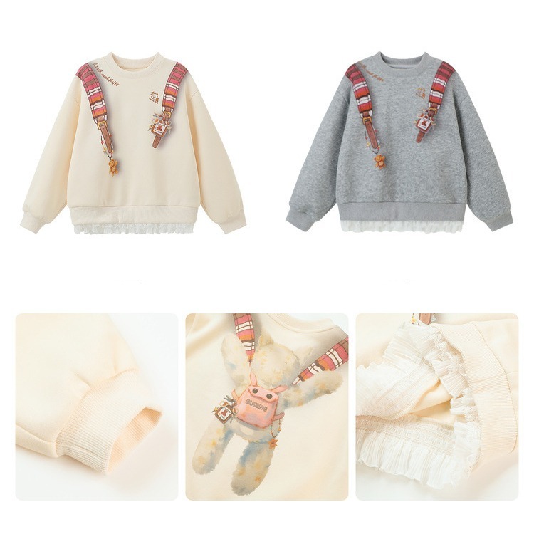 親子-小熊背包印花上衣S602218-細節圖11