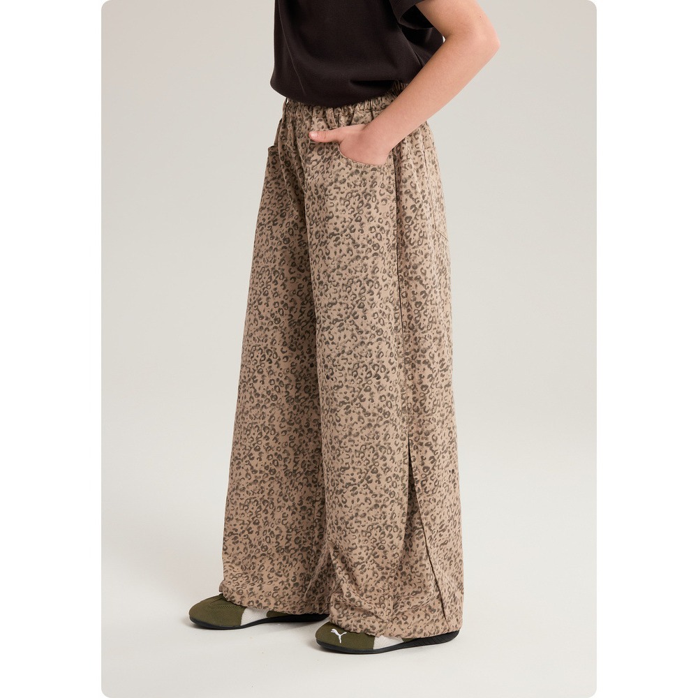 親子-美式甜酷豹紋褲S602219-細節圖6