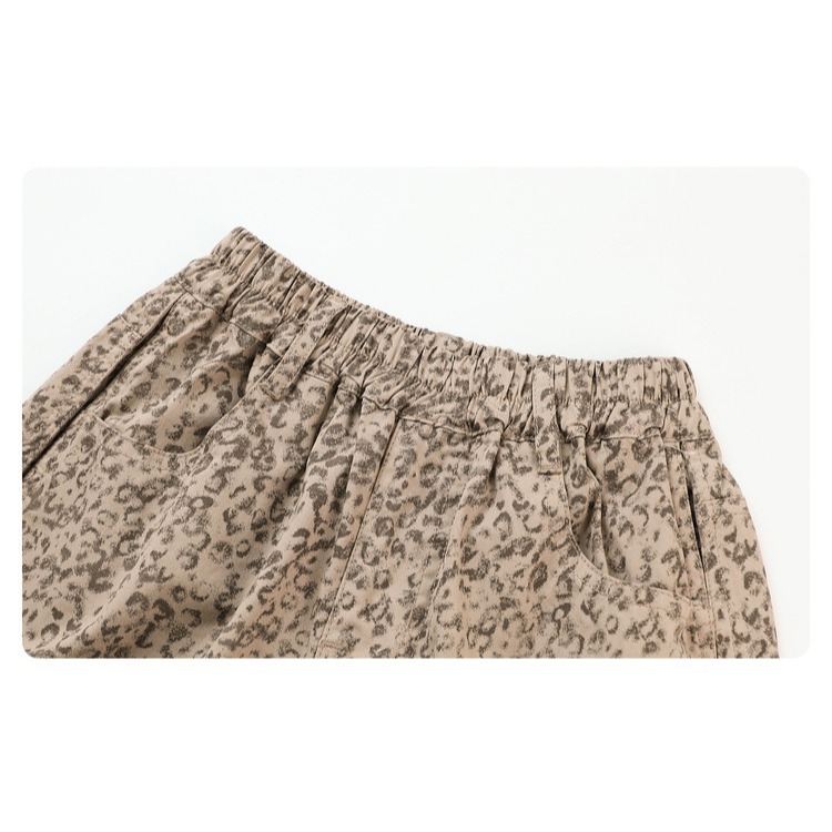 親子-美式甜酷豹紋褲S602219-細節圖8