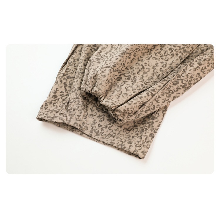 親子-美式甜酷豹紋褲S602219-細節圖10