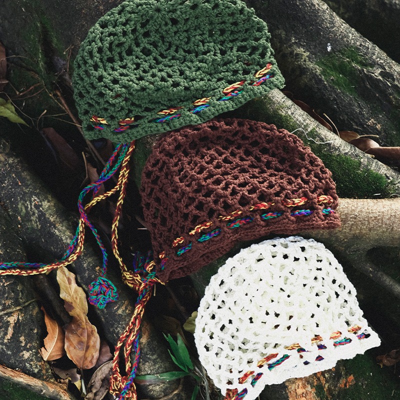 手工鉤織毛線帽S602224-細節圖4