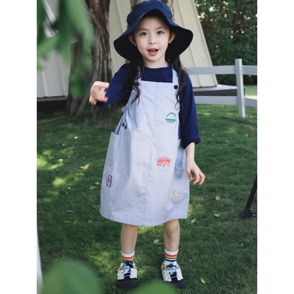 親子-可調節工裝裙S602225-細節圖4