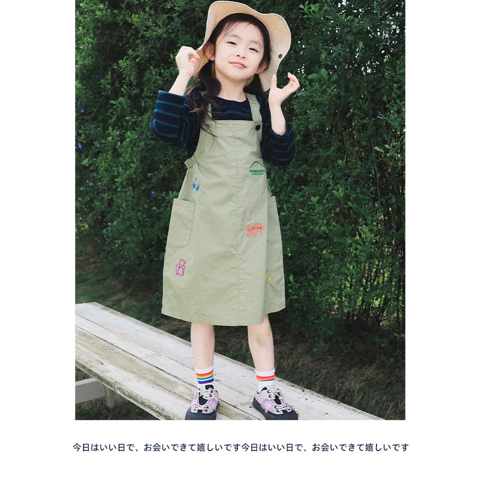 親子-可調節工裝裙S602225-細節圖11