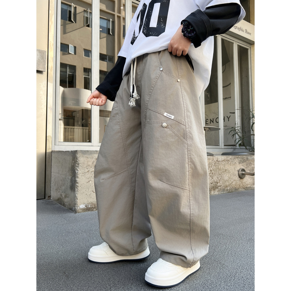寬鬆工裝褲S602301-細節圖5
