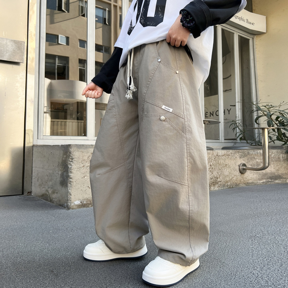寬鬆工裝褲S602301-細節圖9