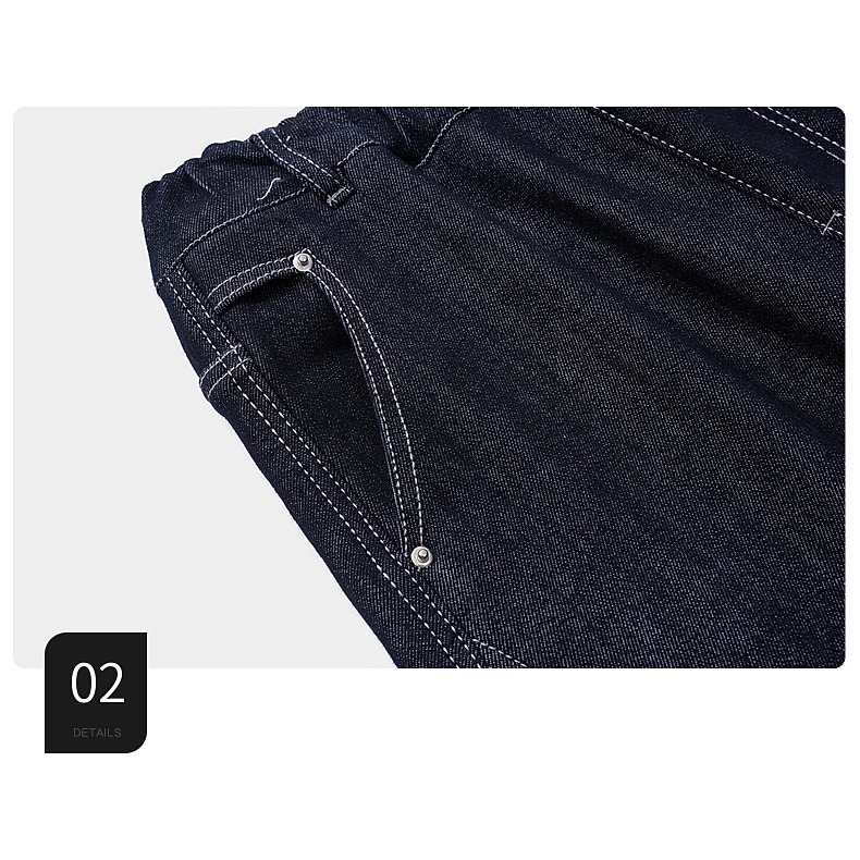 刺繡彎刀直筒牛仔褲S602314-細節圖11