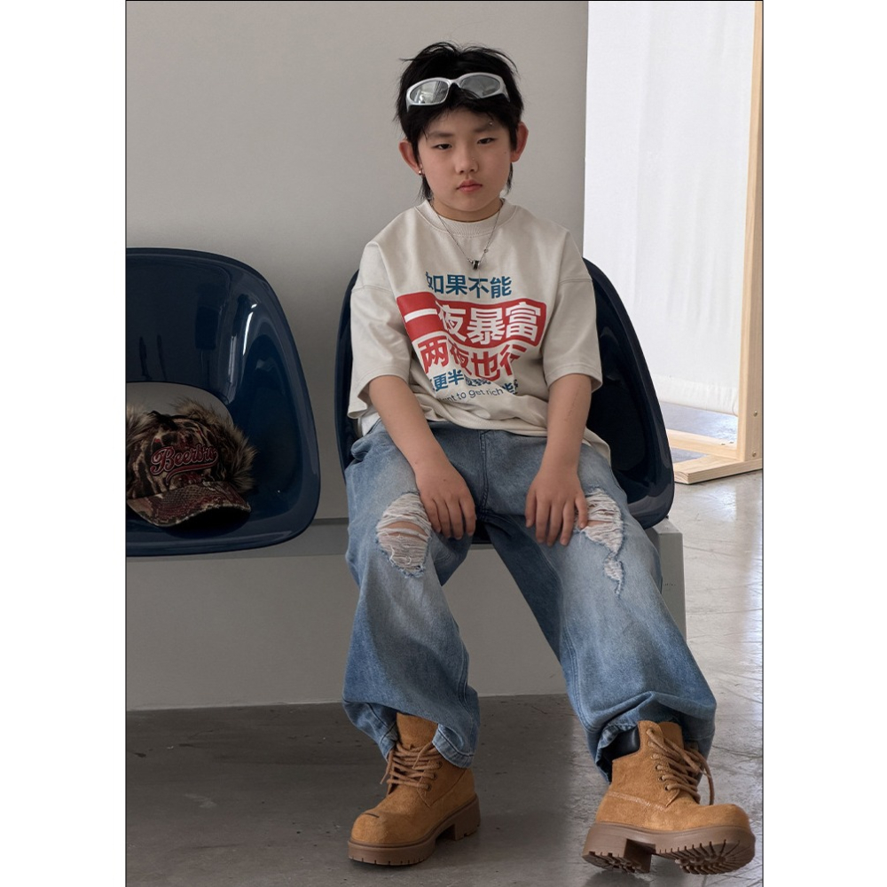 牛仔破洞褲S602316-細節圖10