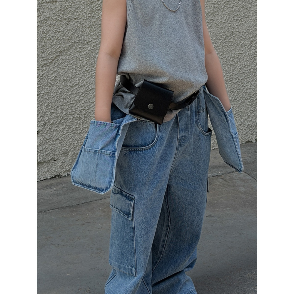 多口袋牛仔褲S602323-細節圖6