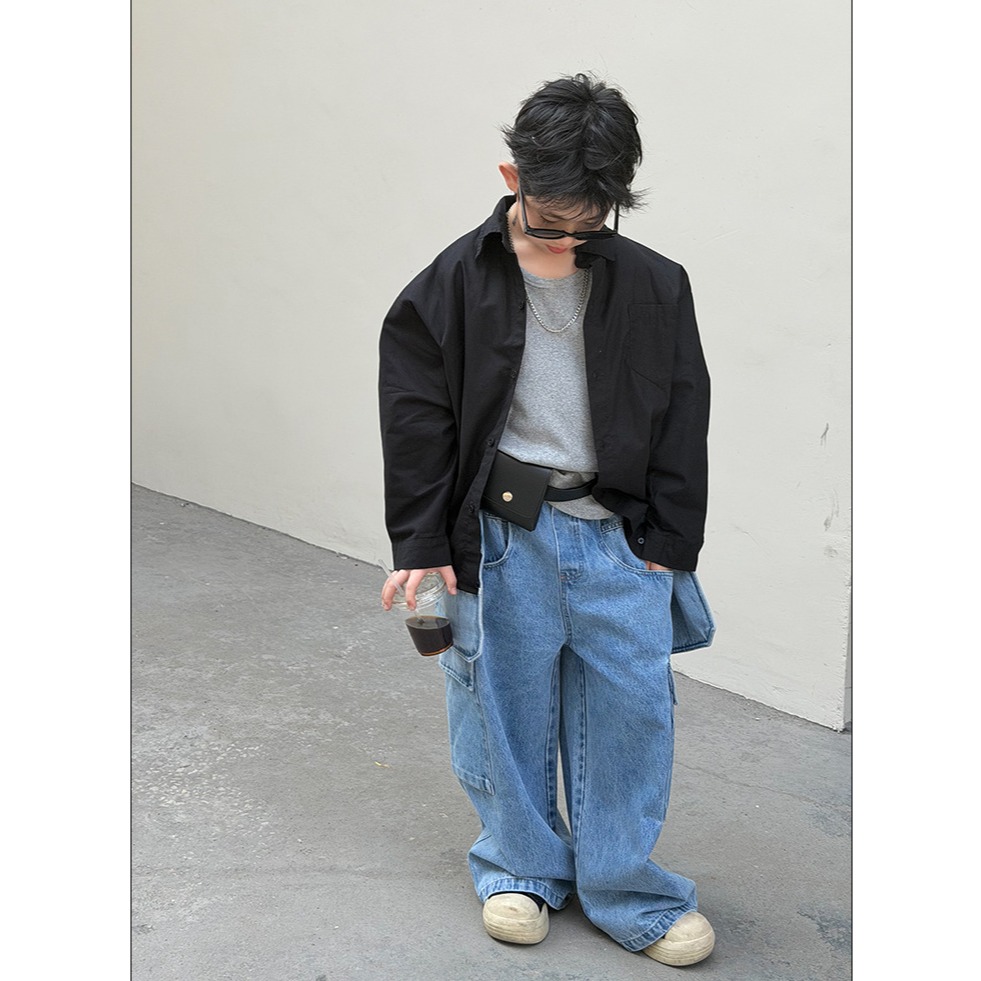 多口袋牛仔褲S602323-細節圖7