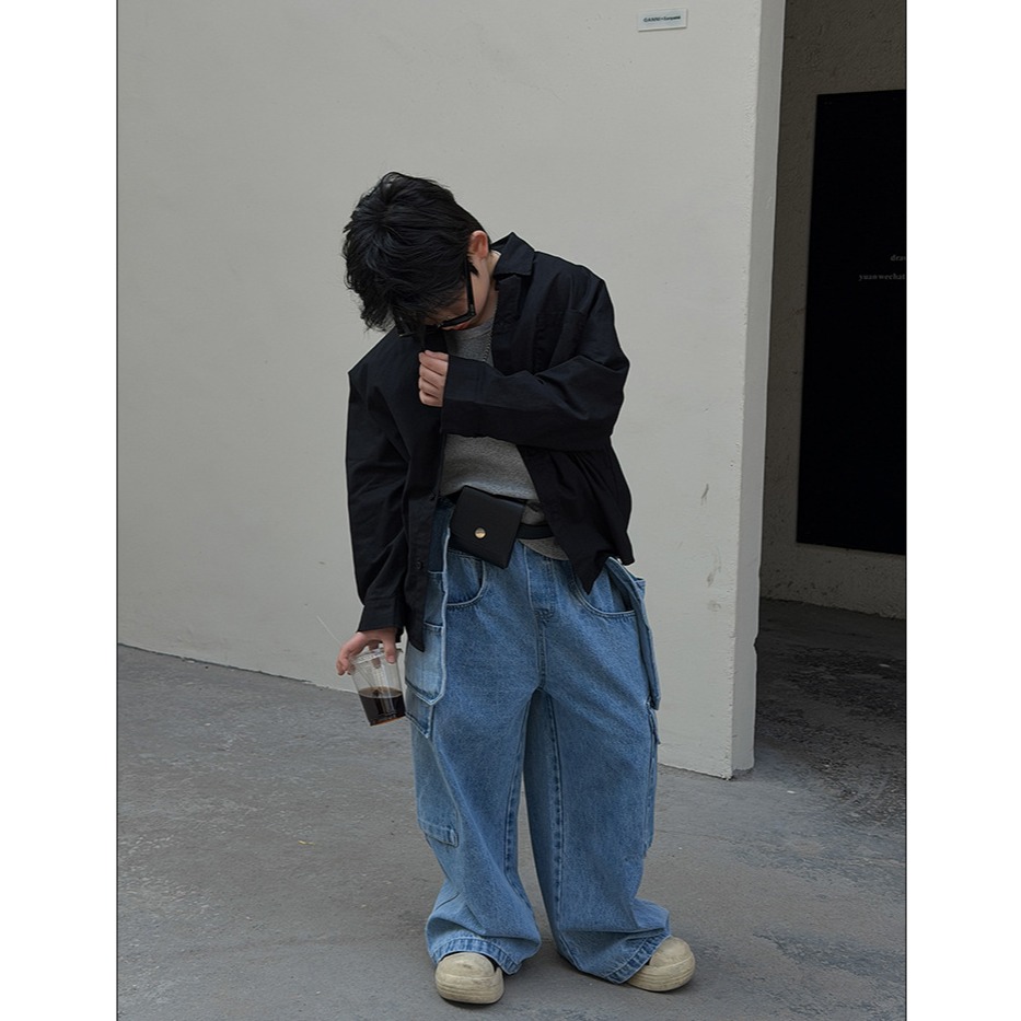 多口袋牛仔褲S602323-細節圖8