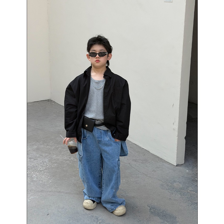 多口袋牛仔褲S602323-細節圖9