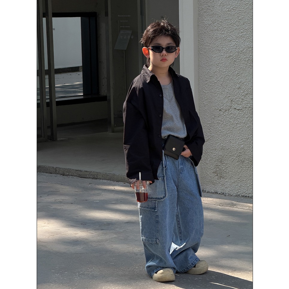 多口袋牛仔褲S602323-細節圖10