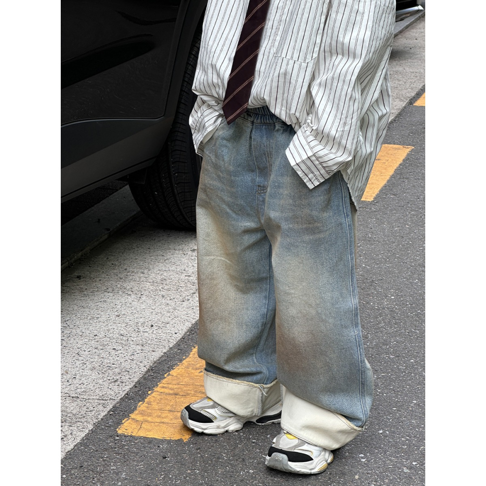 直筒長褲S602324-細節圖3