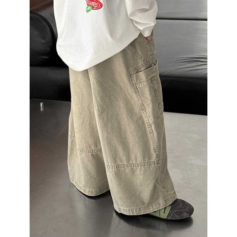 個性休閒直筒褲S602327-細節圖3