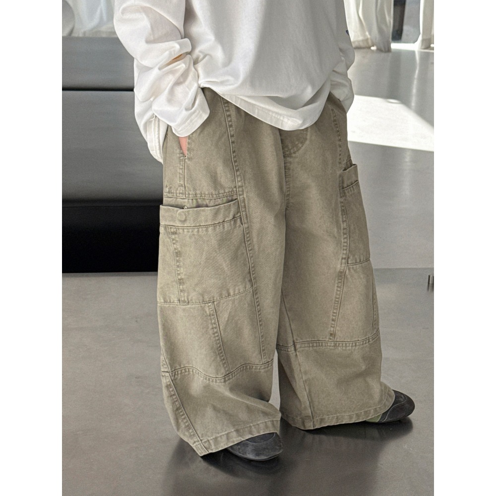 個性休閒直筒褲S602327-細節圖4