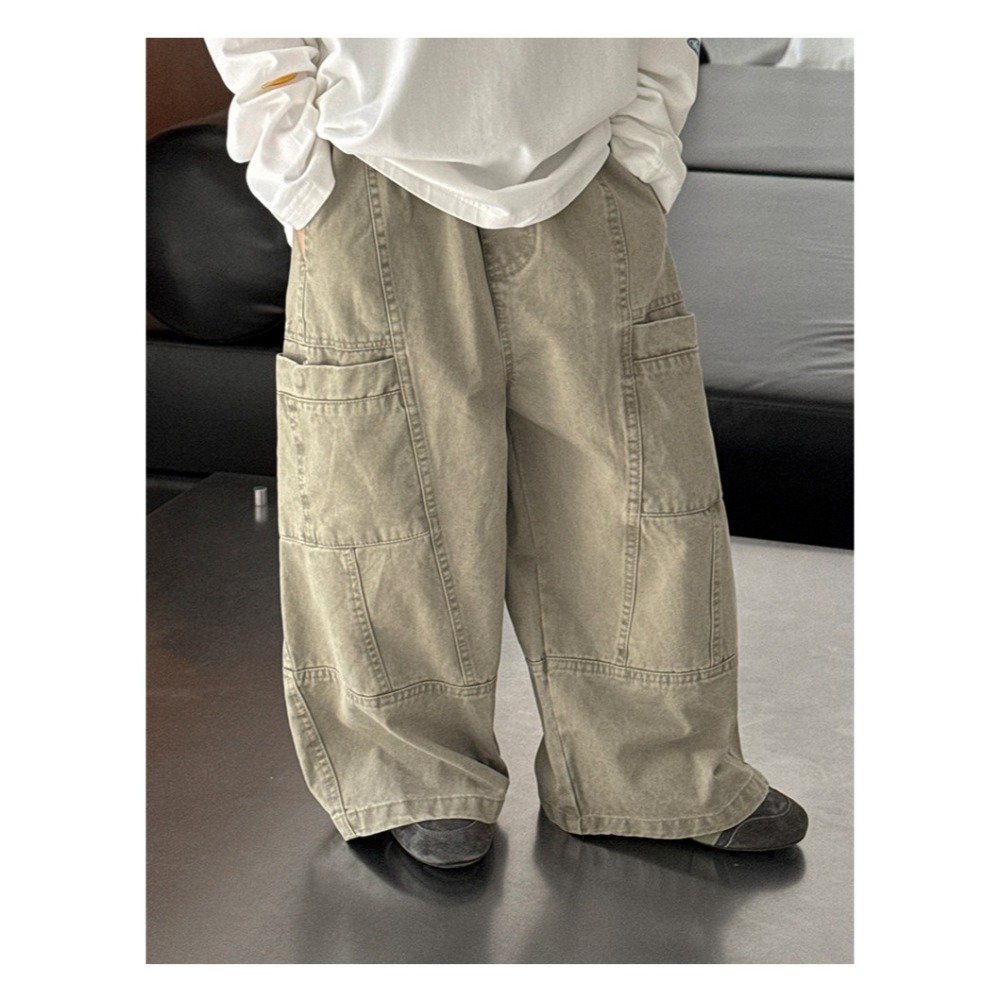 個性休閒直筒褲S602327-細節圖8