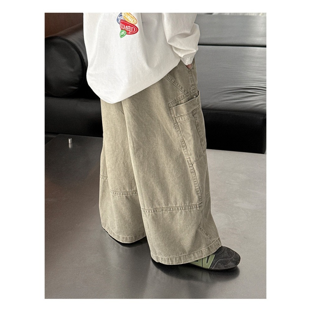 個性休閒直筒褲S602327-細節圖10