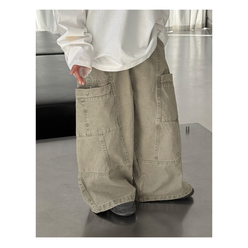 個性休閒直筒褲S602327-細節圖11