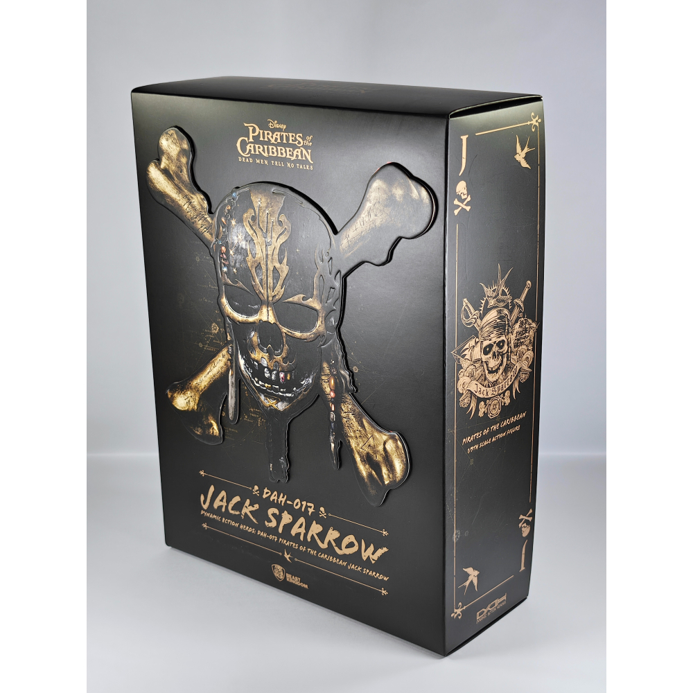 近全新 野獸國 DAH-017 神鬼奇航 傑克史派羅 Jack Sparrow 1/9 可動人偶-細節圖2