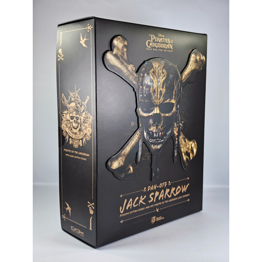 近全新 野獸國 DAH-017 神鬼奇航 傑克史派羅 Jack Sparrow 1/9 可動人偶-細節圖3