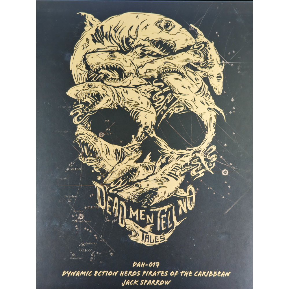 近全新 野獸國 DAH-017 神鬼奇航 傑克史派羅 Jack Sparrow 1/9 可動人偶-細節圖4