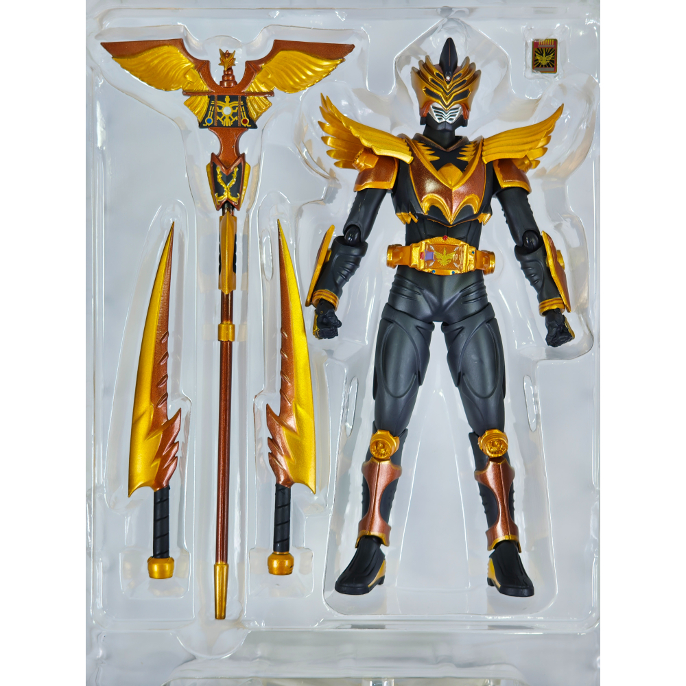 二手 Figma SP-031 金證 假面騎士 龍騎 奧丁 Odin-細節圖5