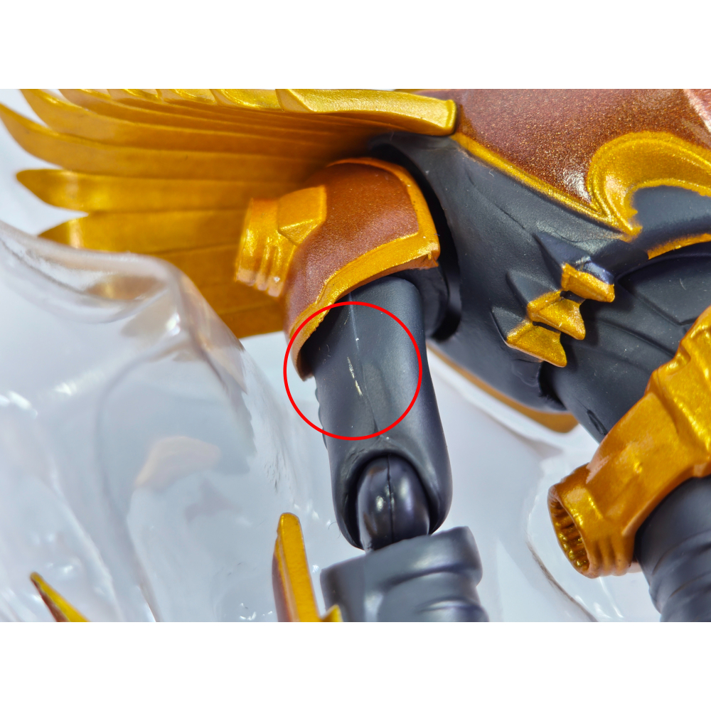 二手 Figma SP-031 金證 假面騎士 龍騎 奧丁 Odin-細節圖6