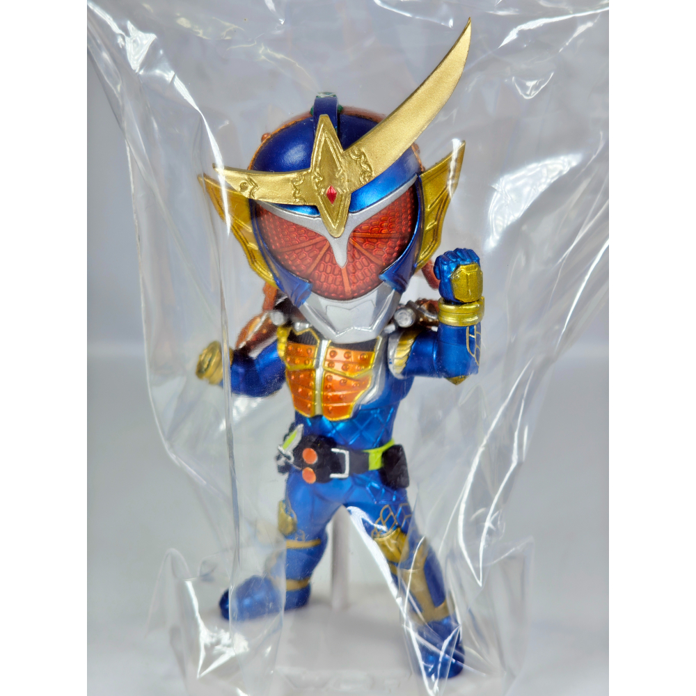 二手 眼鏡廠 BANPRESTO 萬普 WCF 假面騎士鎧武 柳橙鎧甲 + 一番賞 鎧武大將軍 極鎧甲 公仔 合售-細節圖2