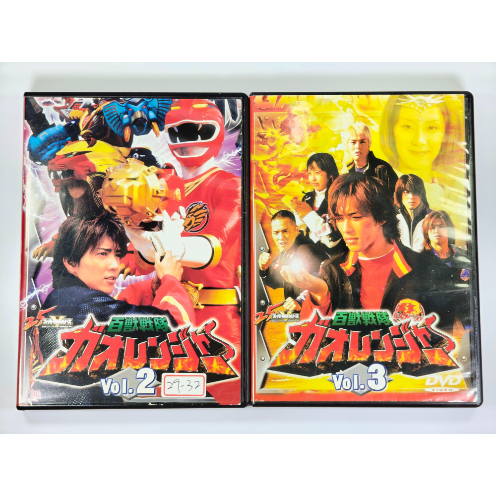 二手 特攝 DVD 百獸戰隊 29-32 48-52 火之山，怒吼吧 忍風戰隊 咻 咻！The Movie 劇場版-細節圖2